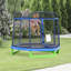 Trampoline hexagonal d'intérieur pour enfants de 7,06 pi-61797240