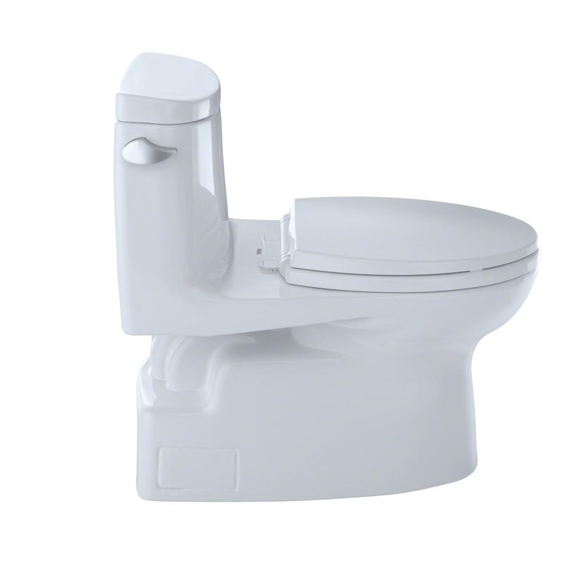 Carlyle® II 1.28 GPF Elongated One-Piece Toilet (Seat Included), Cotton, Left-Hand