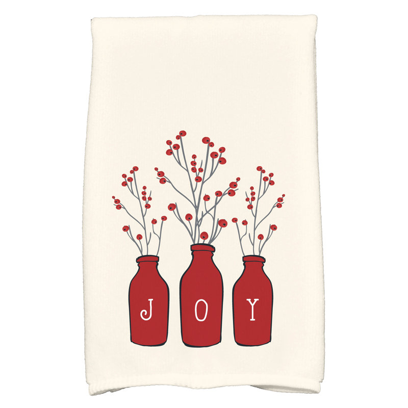 Torchon Holiday Wishes, Rouge