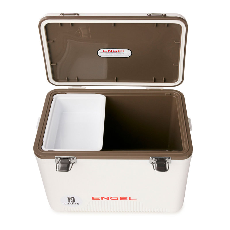 Glacière isotherme 19 Qt, Blanc