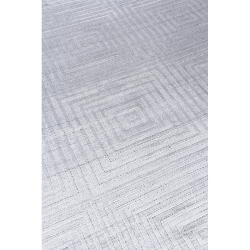 Castelli Geometric Area Rug in Ivory, Rectangle 6' x 9'