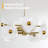4-light Dimmable Chandelier