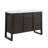 Beckles Transitional Rectangular 54"L 3-Drawer Server,Buffet table,Buffet cabinet,Credenza