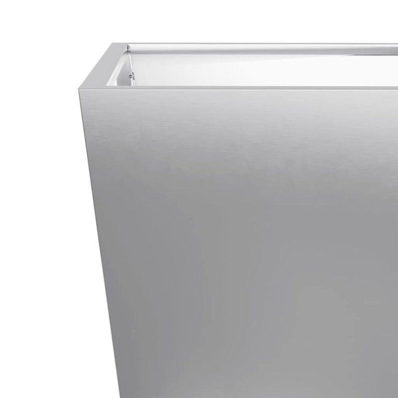 Raice Planter Box, Galvanised Steel, 30cm H x 30cm W x 30cm D