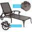 Chaise longue en aluminium coulé 1Pcs-7212996