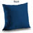 Blue Turtle Poly Twill Throw Pillow | White Aquatic Decor