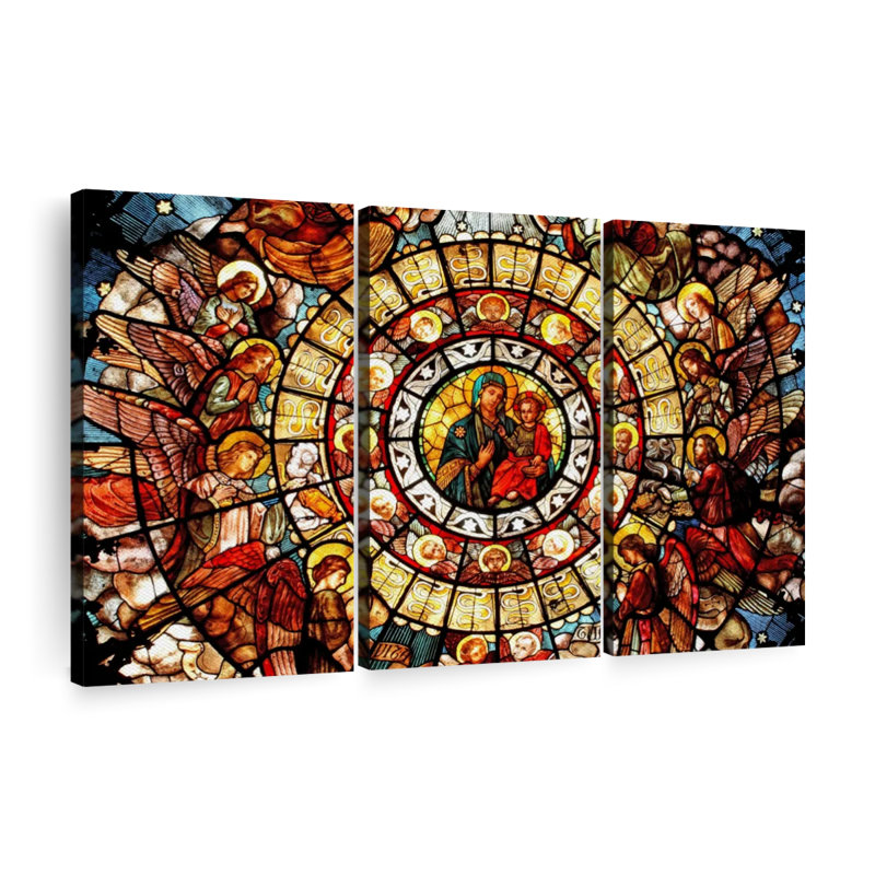 «Church Window» sur, H 32 po x l 50 po x P 1,25 po