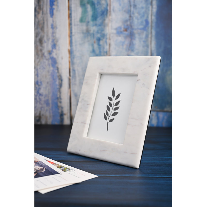Cadre photo simple Matheson, 4 po x 6 po, Blanc