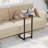 Gregert Tray Top C End Table Side Table with Storage, Round Table Top Design-90744965
