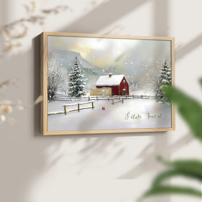 Chirstmas Art-DCCL -Framed Print - Restickable