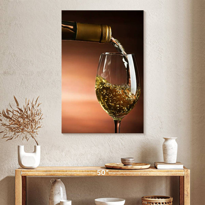 Yarlin White Wine Serving, 39" H x 26" W