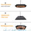 Steve 1 Electric Hanging Patio Heater