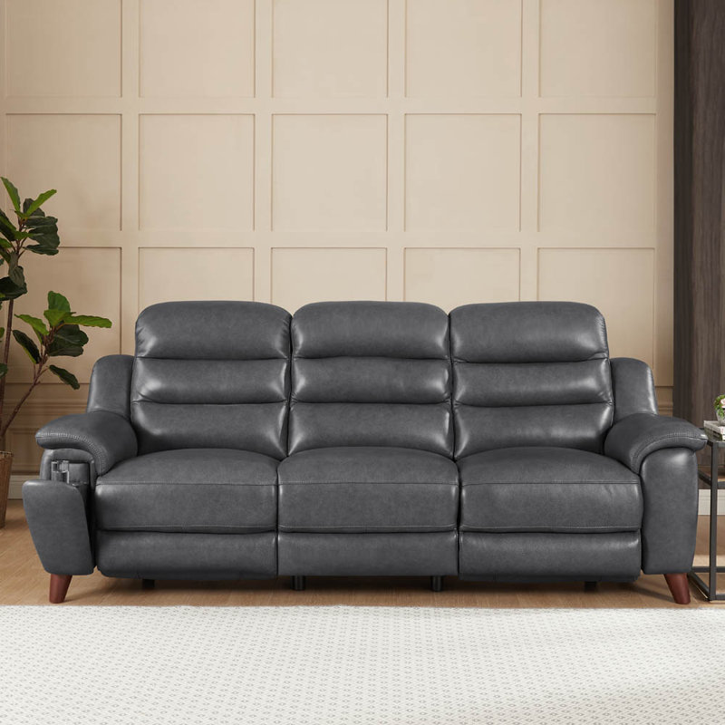 Raghid Upholstered Reclining Sofa, 40.50" H x 93.00" W x 38.50" D, 3
