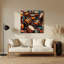 «Music Congas», art mural en métal brun-682255645
