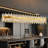 Dimmable Modern Square / Rectangle Crystals Chandelier-1815481798