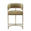 Sebastian - Tissu moderne + chaise de comptoir-15833468
