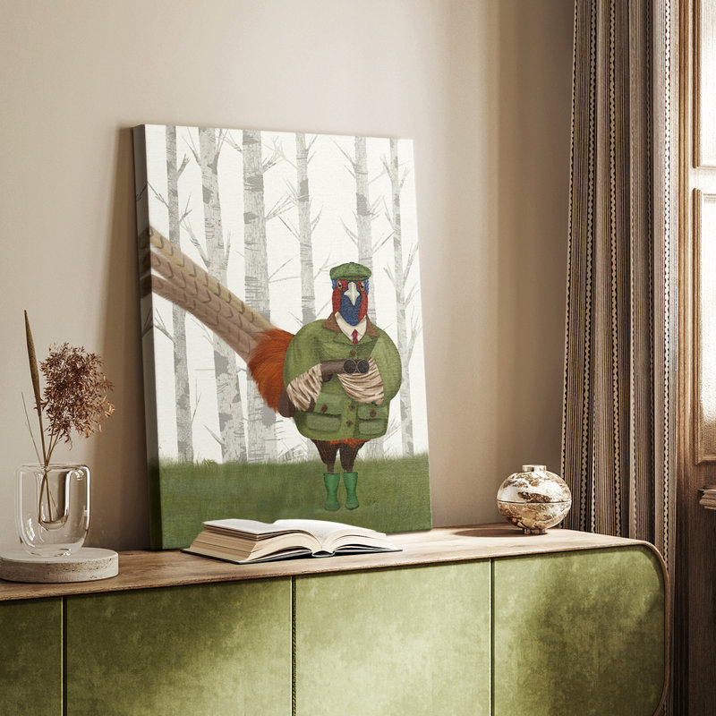 Faisan de tir 7 - galerie Cavas sur mesure, H 18 po x l 12 po