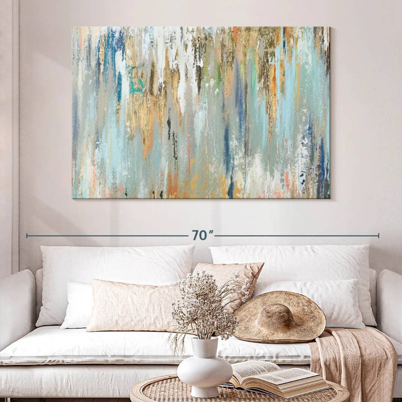 Avery Blue Illusion III, H 34 po x l 51 po