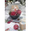 Ensemble de 3 boules rouges