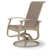 Chaise de patio pivotante Askar