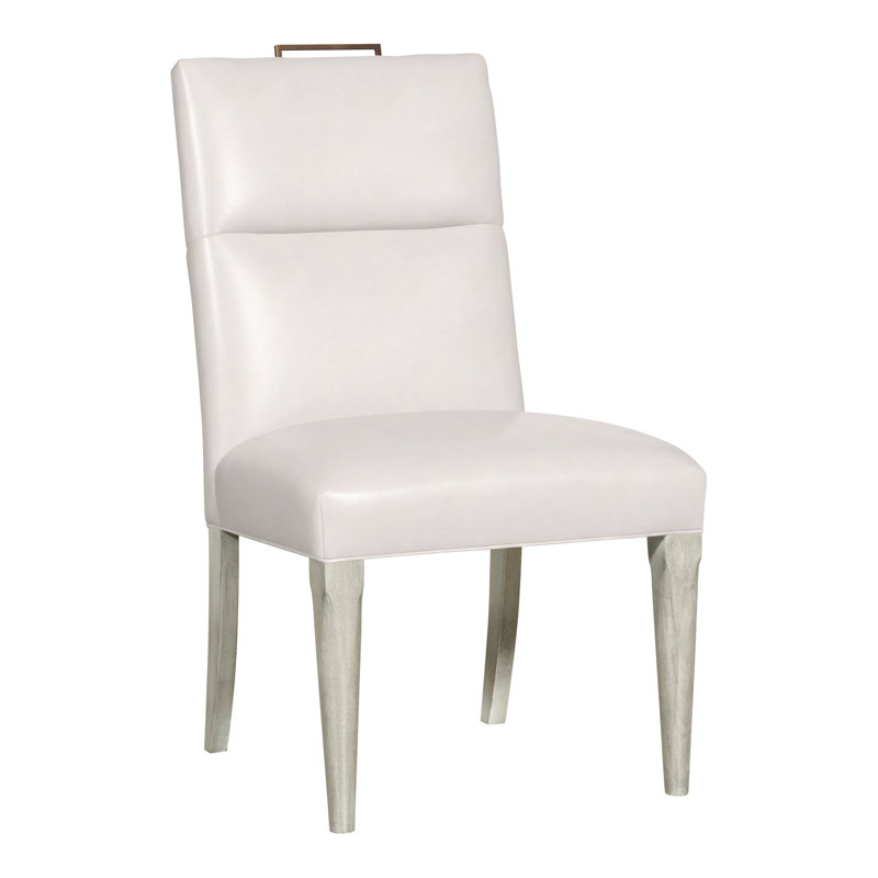 Brattle Road By Thom Filicia 20'' H Upholstered Side Chair, Regent Chalk, Navajo