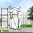 Gain Height Windproofaluminum Greenhouse 6X8 FT Polycarbonate Greenhouse Raised Base And Anchor Aluminum Heavy Duty Walk-In Greenhouses For Outdoor Backyard In All Season-128848427-128848425