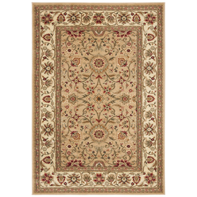 Lyndhurst Oriental Area Rug In Beige / Ivory