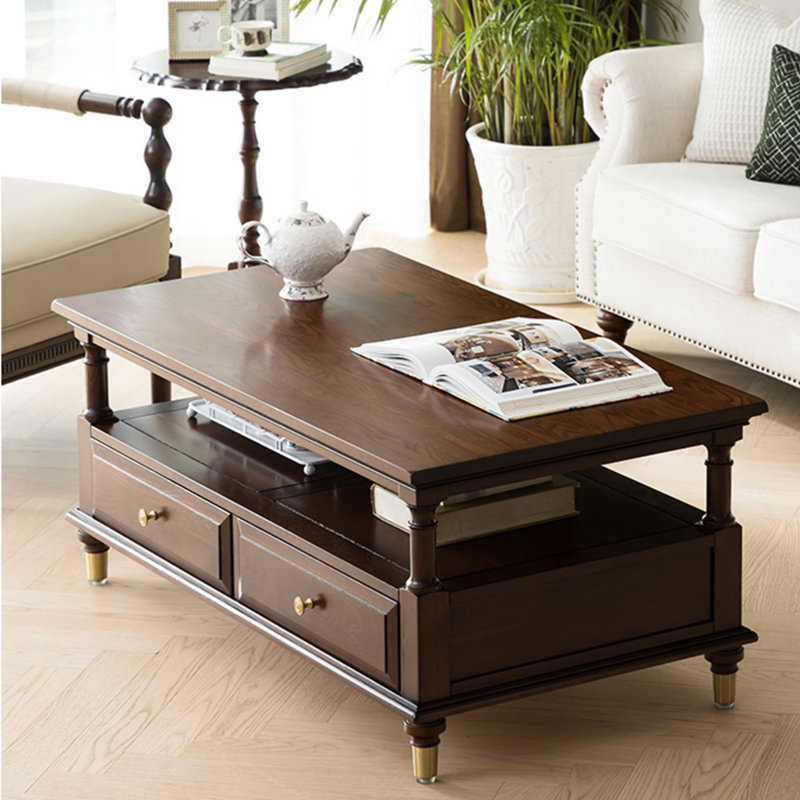 Load-bearing and durable coffee table