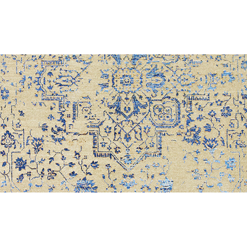 Hand Knotted Oriental Area Rug, Rectangle 6' x 9'
