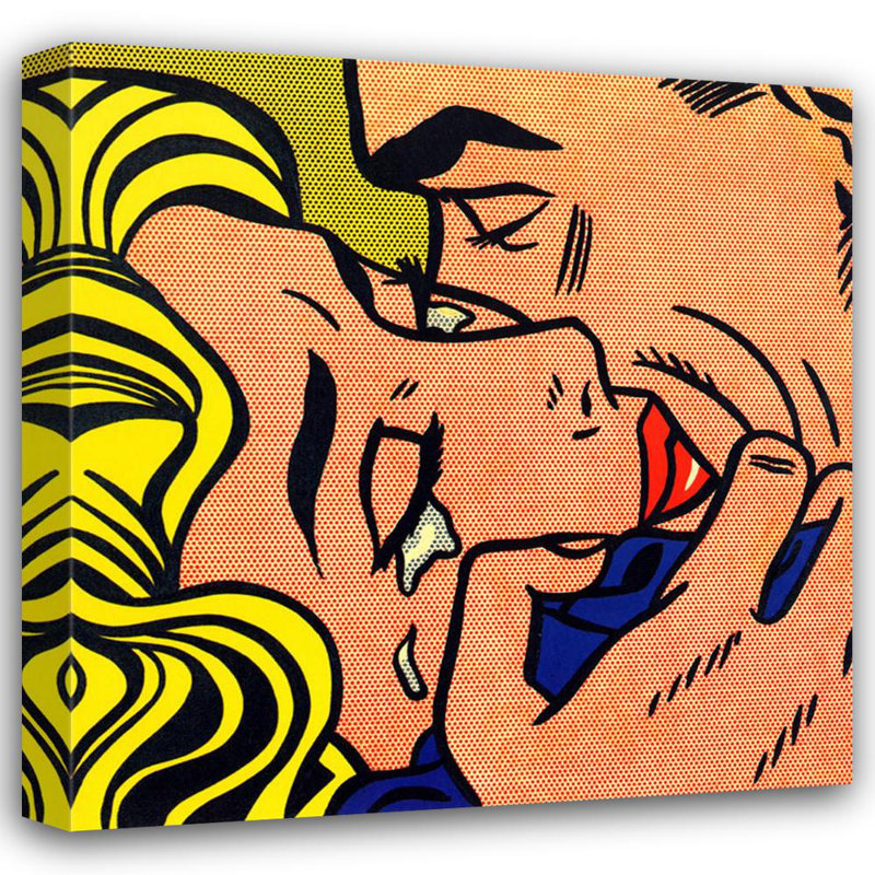 Kiss V, 1964, 20" H x 20" W