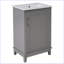Petit meuble-lavabo moderne avec lavabo en céramique-102684994