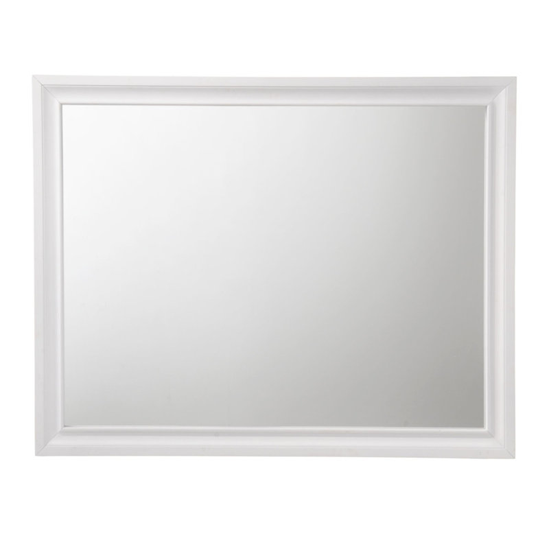 Naima  Mirror, White