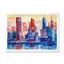 «Abstract Nyc Skyscrapers», peinture sur toile-1835884433-1835884435