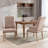 20.5'' H Tufted Linen Upholstered Armchair-84091140