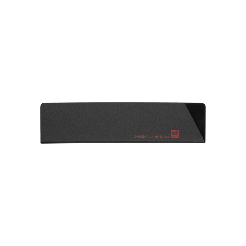 Étui à couteaux, Noir / Rouge, 8"