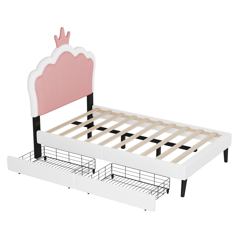 Élégant lit plateforme Princess