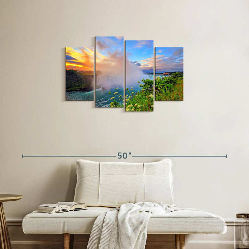 Alvord Niagara Falls At Sunrise, 22" H x 36" W
