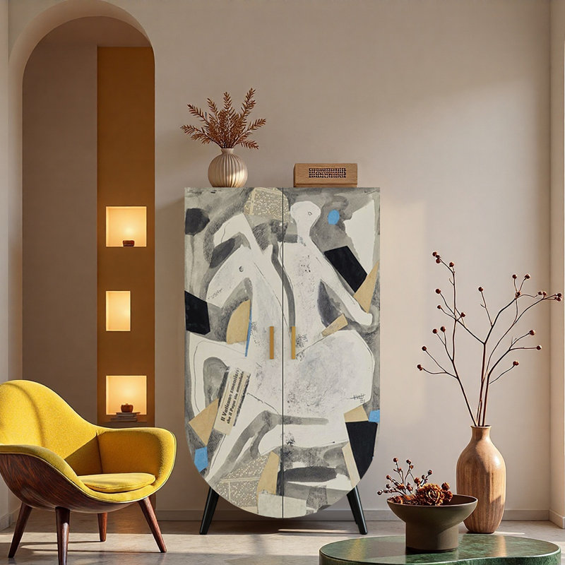 Garde-robe simple moderne, Noir