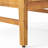 Stylish Wood Club Chair, Water- Seat Included Patio Chair In Cream, Constructed From