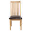 Sorrento 47cm H Fabric Upholstered Slat Back Side Chair-17854314