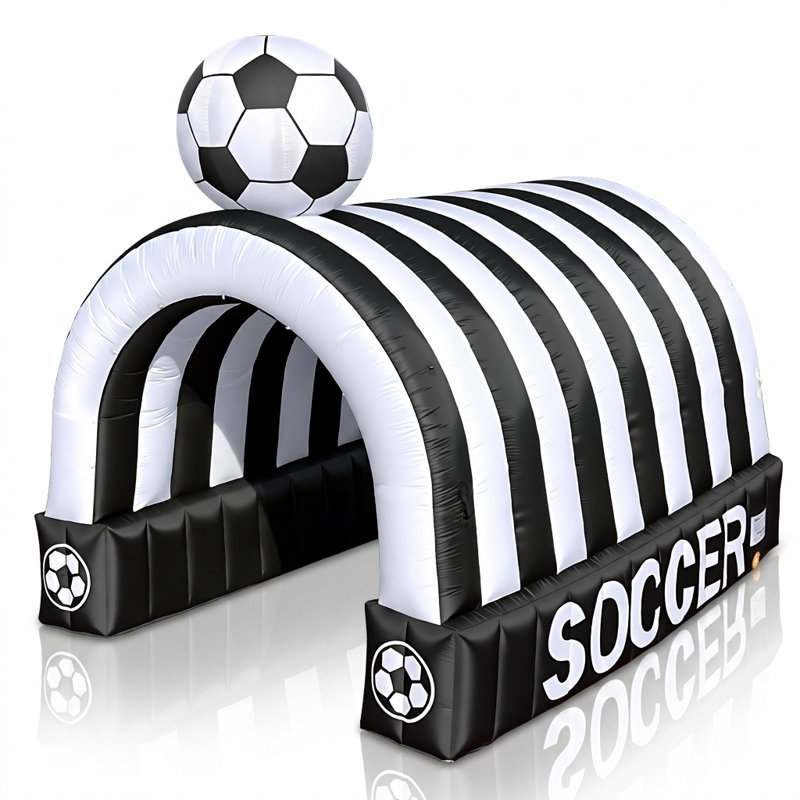 Wellcomer Inflatable Sports Tunnel - Soccer