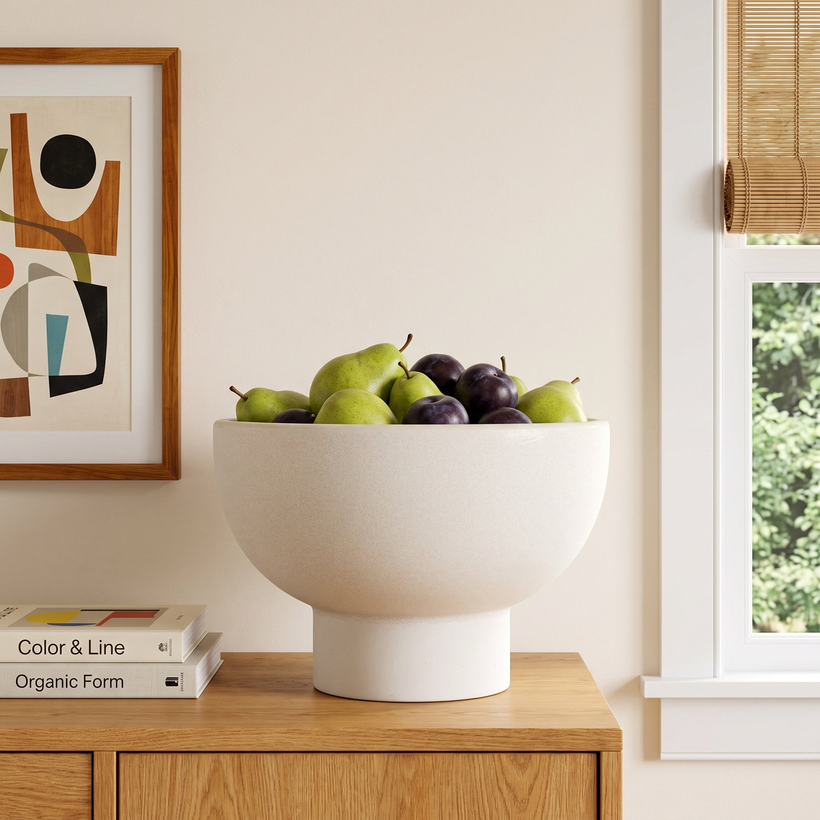 Abie Table Vase, 5.25" H x 7.25" W x 7.25" D