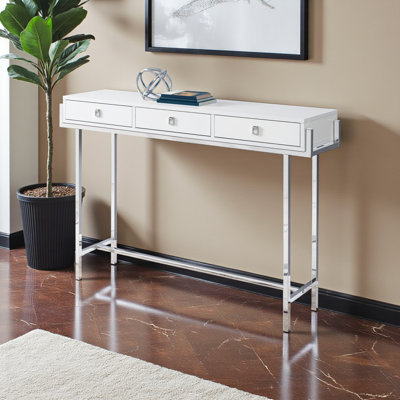 Table d'appoint 3 tiroirs Damari