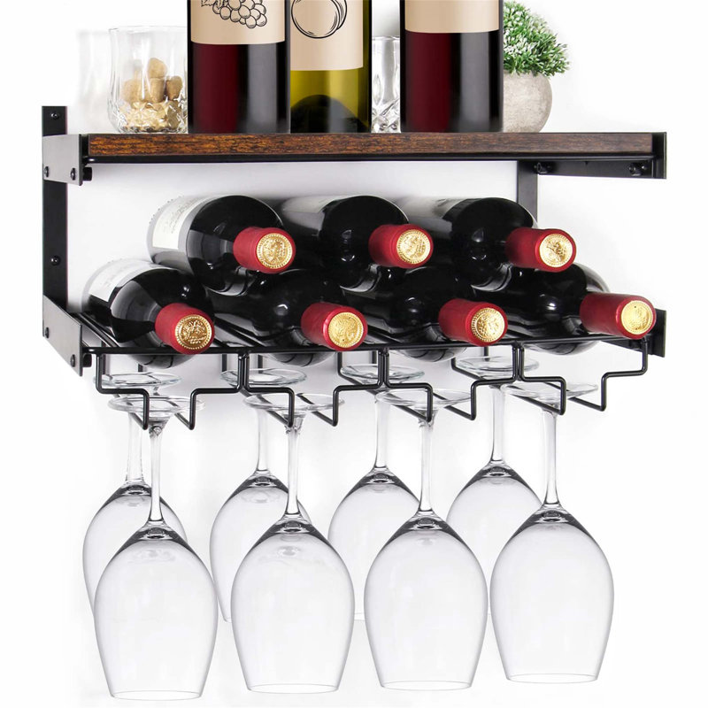 Auckland Wine Bottle & Glass Rack