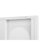 Modern Minimalist Double Door Shoe Cabinet With Adjustable Mesh Doors And High Foot Hollow Storage Cabinet Bottom, Compatible With Robotic Vacuum Cleaners