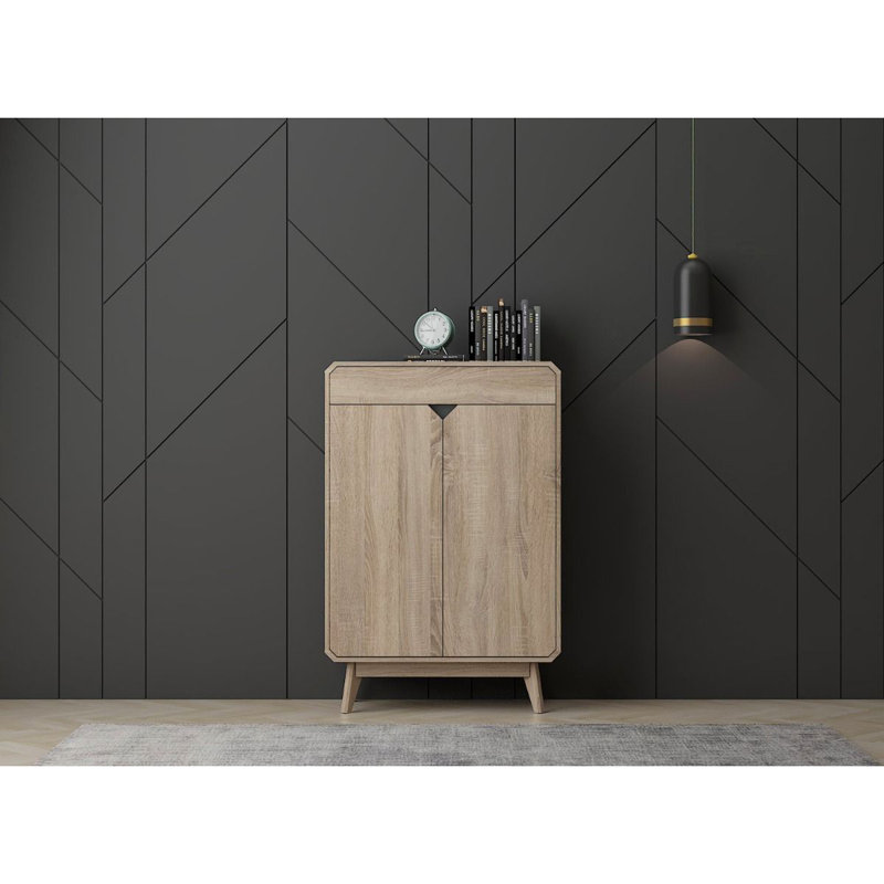 15 Pair Shoe Storage Cabinet
