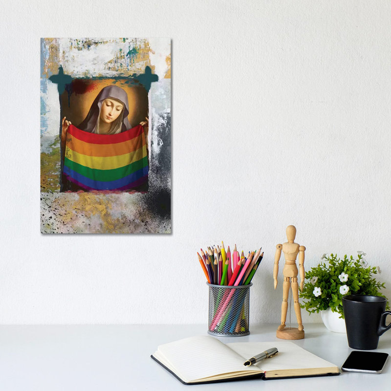 LGBTTTIQ by José Luis Guerrero - Wrapped Canvas Painting, 20.32 cm H x 30.48 cm W