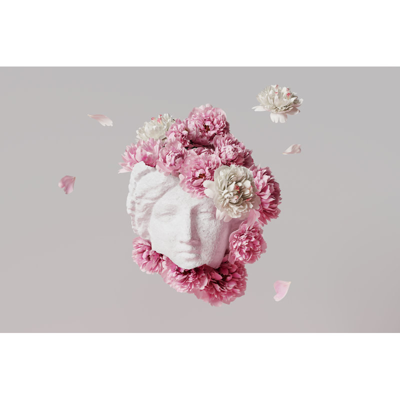 Statue 1 Piece Wrapped Canvas Wall Art, 20cm H x 30cm W x 3.8cm D