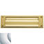 10 in x 3 in Brass Mail Slot-21340249