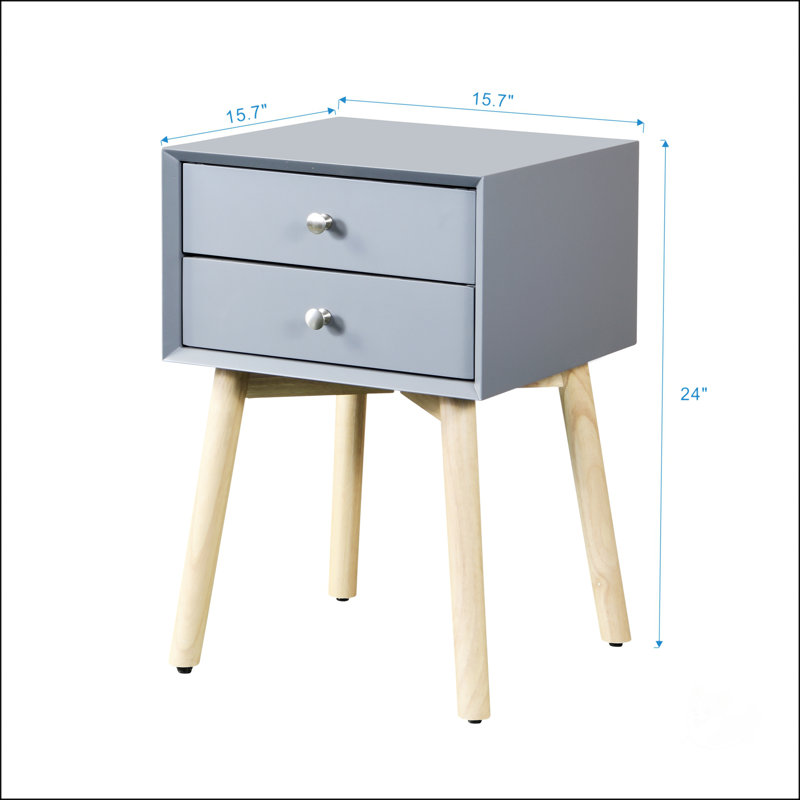 Side Table, Gray